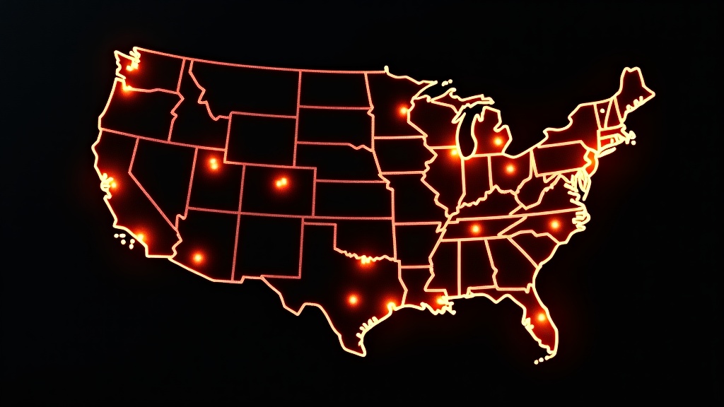 Priority corridors map